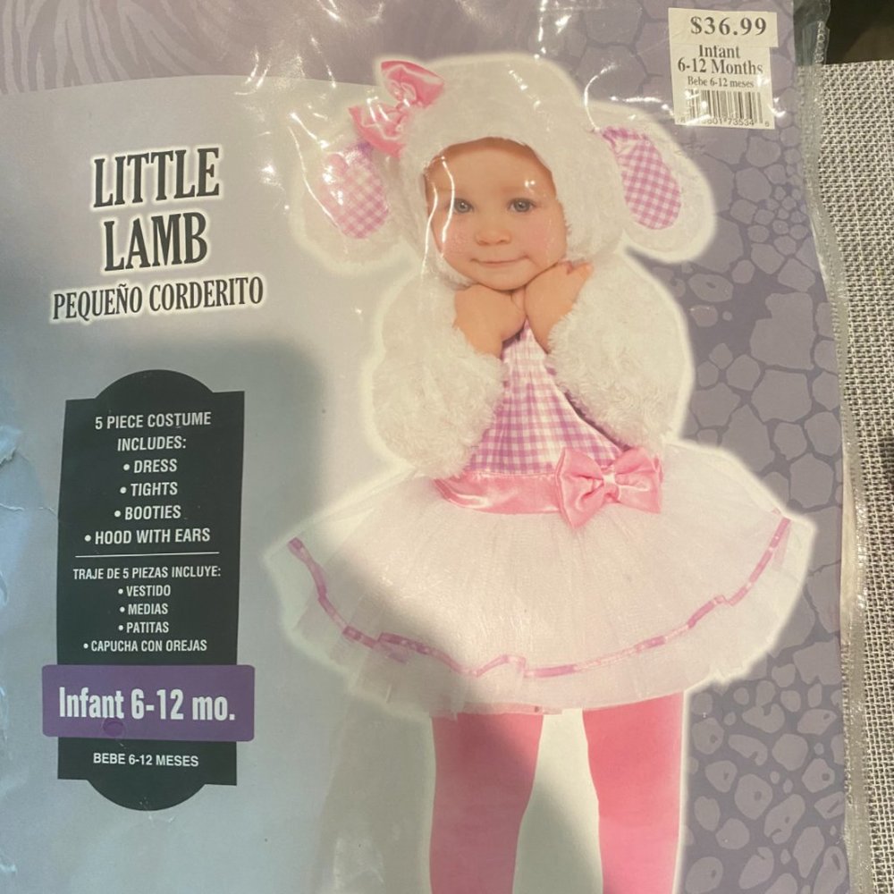 Little baby lamb 6-12 mo 5 Pc